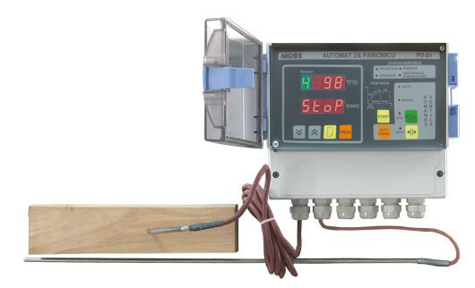 PD-02 - Automatic controller for wood steaming chambers
