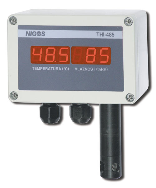 Indikator relativne vlage i temperature THI-485