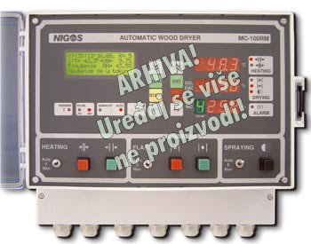 Automatic controller for wood dryers MC-100RM
