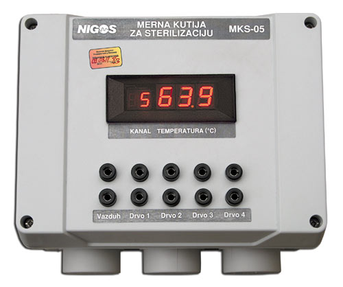 MKS-05 temperature indicator for sterilization acc to ISPM-15 standard