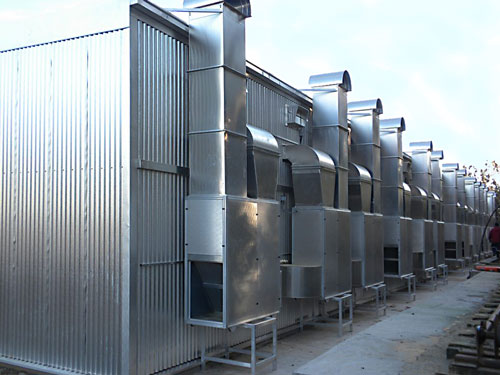 Wood dryer heat recovery units recuperators